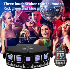 LED Stage Light Disco Stage Lighting Aluminum Housing LED Strobe Lights For Party Wedding