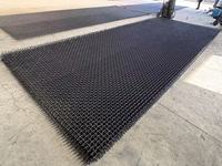 Maille de fil métallique tissée ondulée en acier 65Mn à haute teneur en manganèse, maille de criblage minier, fabrication