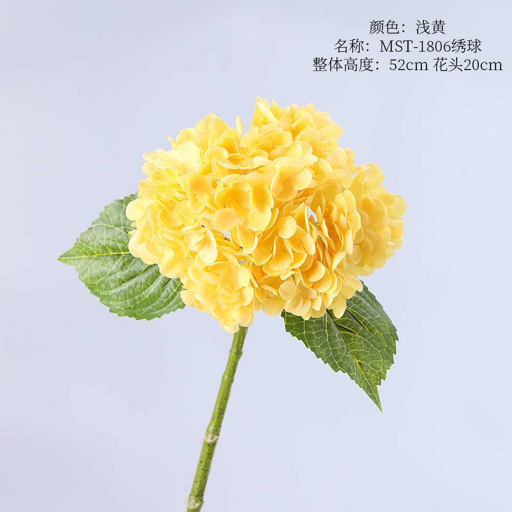 Mst-1806 hortensia-amarillo claro