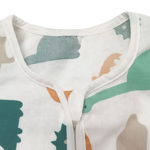 <span class=keywords><strong>Saco</strong></span> <span class=keywords><strong>de</strong></span> <span class=keywords><strong>dormir</strong></span> para bebé, manta portátil sin mangas, algodón orgánico, transpirable, servicio OEM, talla grande, estampado ecológico, <span class=keywords><strong>verano</strong></span> 100% - Product Image 3