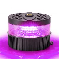 14 Modi Mehrfarbige Amberfarbene Kabellose Batterie-USB-Lade-LED-Warnleuchte 12V 24V Notfall-Stroboskop-Warnsignallampe für LKW und PKW