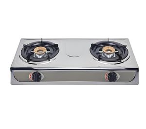 Commercial Low Budget Petite <span class=keywords><strong>Maison</strong></span> Sol Intérieur Électrique 2 Brûleurs Table En Acier Inoxydable Cuisinière À Gaz Bureau <span class=keywords><strong>Maison</strong></span> Cuisine Portable - Product Image 2