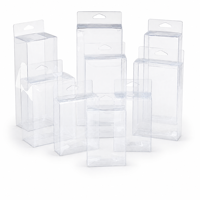 Boîte à crochets pour avion, boîte d'emballage transparente en PVC, étui de protection personnalisé pour matériel de pêche, boîte en plastique PET, boîte à bonbons en forme de coussin