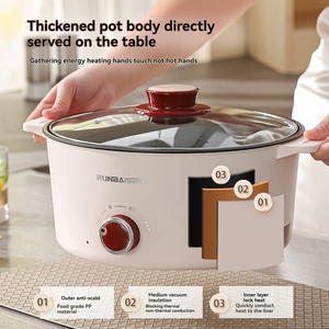 Olla a Presión Eléctrica para Cocina, Multifuncional, de Gran Diámetro, Superventas - Product Image 3
