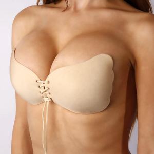 Chiusura frontale in Silicone Push Up reggiseni con ali senza spalline/Silicone/invisibile/appiccicoso/adesivo - Product Image 3