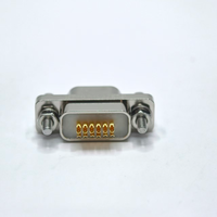 Connecteur de Soudure PCB à Vis Rectangulaire Micro 12 Broches HJ30J-12ZKSP, Vente Chaude