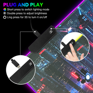 Ngọn Lửa Rắn Kích Thước Lớn Miếng Đệm Chuột RGB Chuột Chơi Game Miếng Đệm Bàn Bảng Thảm Tùy Chỉnh Không Trượt Cao Su Miếng Đệm Chuột - Product Image 5