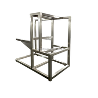 Soporte Estructural de Chapa Metálica Grande, Soldado en Aluminio/Acero, Personalizado para Soporte, con Fabricación con Recubrimiento en Polvo