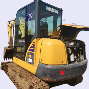 Mini excavatrice d'occasion Pc56 de Komatsu de 5 tonnes d'occasion en bon état à vendre des machines de Chine - Product Image 1