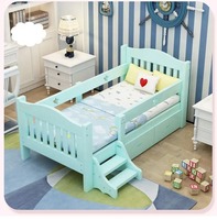 Lit convertible en bois massif de style nordique moderne pour enfants, meubles confortables pour le salon, fabriqué en Chine