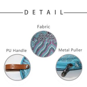 Estuche de Lujo para Pastel de Té Estilo Chino, Impermeable, de EVA, de Alta Calidad, a Prueba de Polvo, Bolsa de Almacenamiento de Té para Regalo - Product Image 6