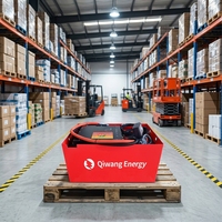 Baterai forklift LiFePO4 80V 230Ah, baterai daya traksi industri, baterai lithium-ion untuk peralatan penanganan material OEM.