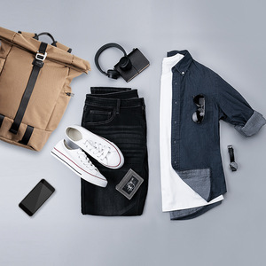 Kingsons Casual <b>Backpack</b> 15 Inches <b>Roll</b> <b>Top</b> Unisex Student Schoolbag Waterproof Wear Resistant - Product Image 4