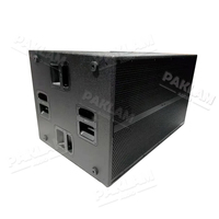 Sub 9007 As Dual 21 pouces de haut puissant Subwoofer Système de son extérieur Sub Bass Enceintes passives professionnelles Line Array
