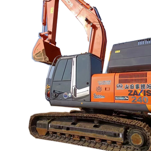 Mini modèle de pelle hydraulique sur chenilles Hitachi ZX240 d'occasion 24 tonnes avec pelle d'occasion à vendre - Product Image 1