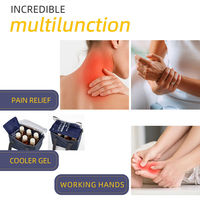 Compresse de gel ronde réutilisable en nylon, personnalisable (couleur, logo, taille), pour thérapie physique et soulagement de la douleur (chaud/froid)