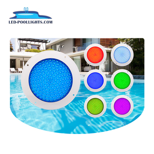 Bơi dưới nước hồ bơi ánh sáng IP68 nhựa đầy Slim Flat 42 Wát RGB Wifi dưới nước <span class=keywords><strong>LED</strong></span> piscina đèn - Product Image 2