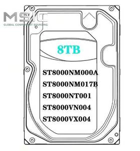 Disco Duro ST8000NM000A ST8000NM017B ST8000NT001 ST8000VN004 ST8000VX004 de 8TB para CCTV - Product Image 1