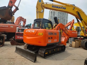 Excavatrice Hitachi EX 60 d'occasion de haute qualité, d'origine japonaise, ZAXIS60 d'occasion, petite excavatrice de 6 tonnes, ZX60 - Product Image 4