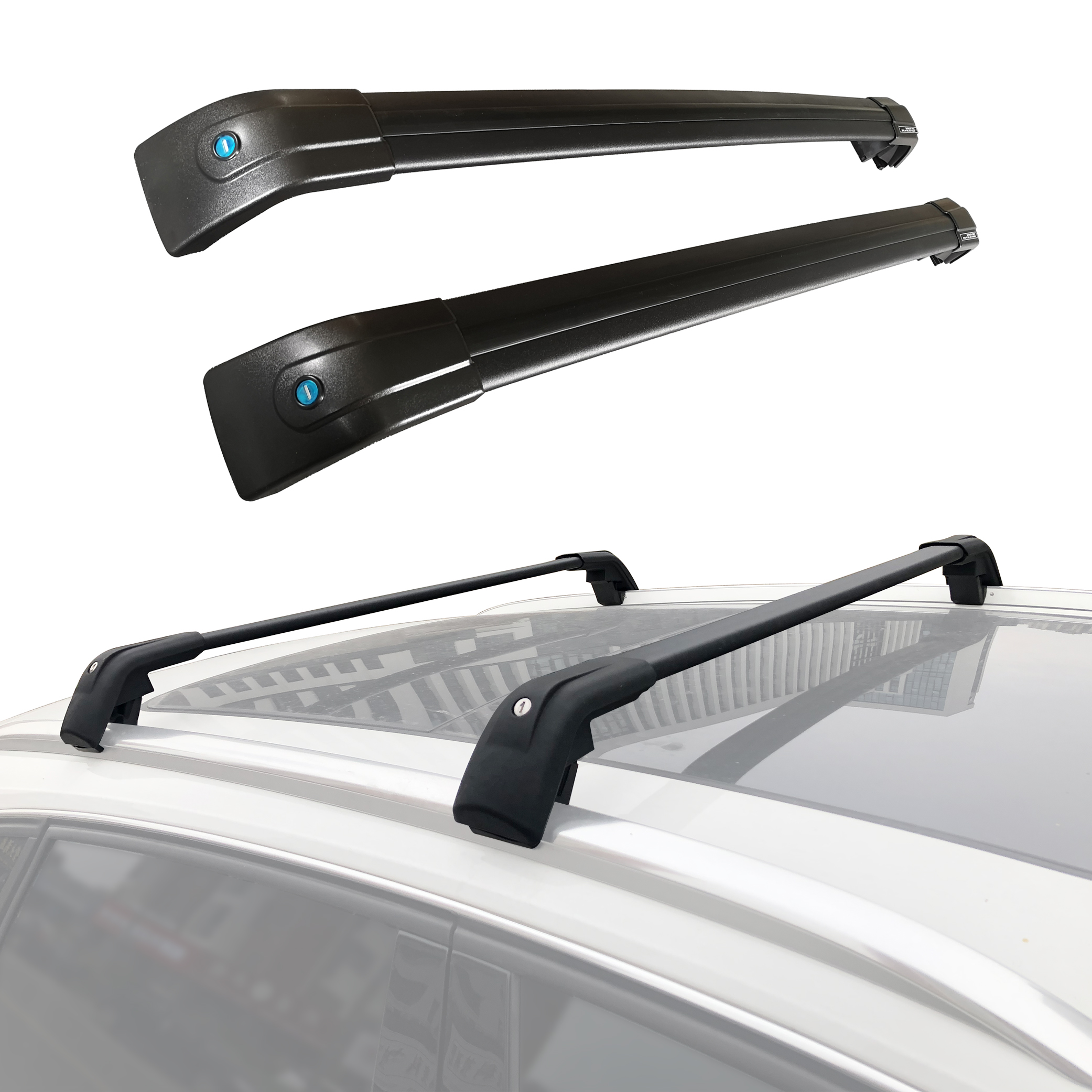 YH-A-009 высококачественный алюминиевый сплав, универсальный кровельный стеллаж, кровельный стержень Акула, поперечный стержень для крыши в европейском стиле