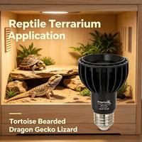 Ampoule LED UVB pour reptiles 6W 9W E26 E27, verre écologique pour tortue, dragon barbu, utilisation en intérieur