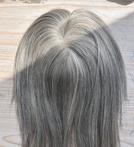 Cierre de Encaje Monofilamento en Stock, Envío Inmediato, Cabello Humano Virgen Europeo Liso 100%, Mobo Topper, Base de 6x6, Tamaño 8 Pulgadas, 130% de Densidad - Product Image 2