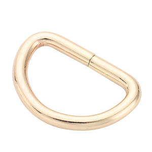 ห่วงรูปตัว <span class=keywords><strong>D</strong></span> โลหะหัวเข็มขัดครึ่งวงกลมหัวเข็มขัดโลหะปรับได้สำหรับกระเป๋าเป้สะพายหลังขายส่ง - Product Image 5