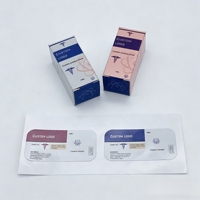 Étiquettes holographiques de qualité supérieure, boîtes personnalisées avec logo pour l'emballage de flacons de 3 ml, 5 ml, 10 ml