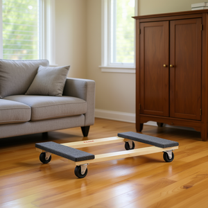 Carretilla para Muebles Vevor de 18 x 30 Pulgadas, de Madera Dura con Ruedas Giratorias para Mover Objetos Pesados - Product Image 2