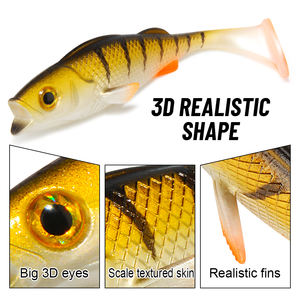 เหยื่อตก<span class=keywords><strong>ปลา</strong></span>แบบนิ่มสำหรับปลาหางปลาทำจากยางสำหรับตก<span class=keywords><strong>ปลา</strong></span>ขนาด7ซม. 11ซม. 14ซม. - Product Image 5
