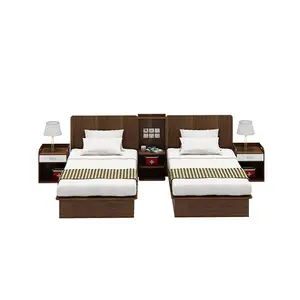 Cama king com cama de casal e cama única