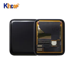 Lcd Jam Tangan Apple Seri 1 42Mm, Digitizer Layar Sentuh Lcd Olahraga Asli dengan Kaca Tempered untuk Iwatch 1 Layar Lcd