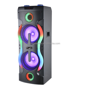 Échantillon gratuit 120W Haut-parleur de fête haute puissance Son surround 3D Lumière LED colorée Connectivité WiFi pour DJ Scène Karaoké en plein air - Product Image 6