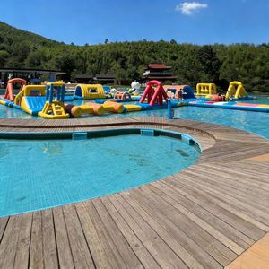 Château gonflable géant sur mesure avec piscines, jeux aquatiques, parcs aquatiques gonflables avec <span class=keywords><strong>piscine</strong></span> - Product Image 6