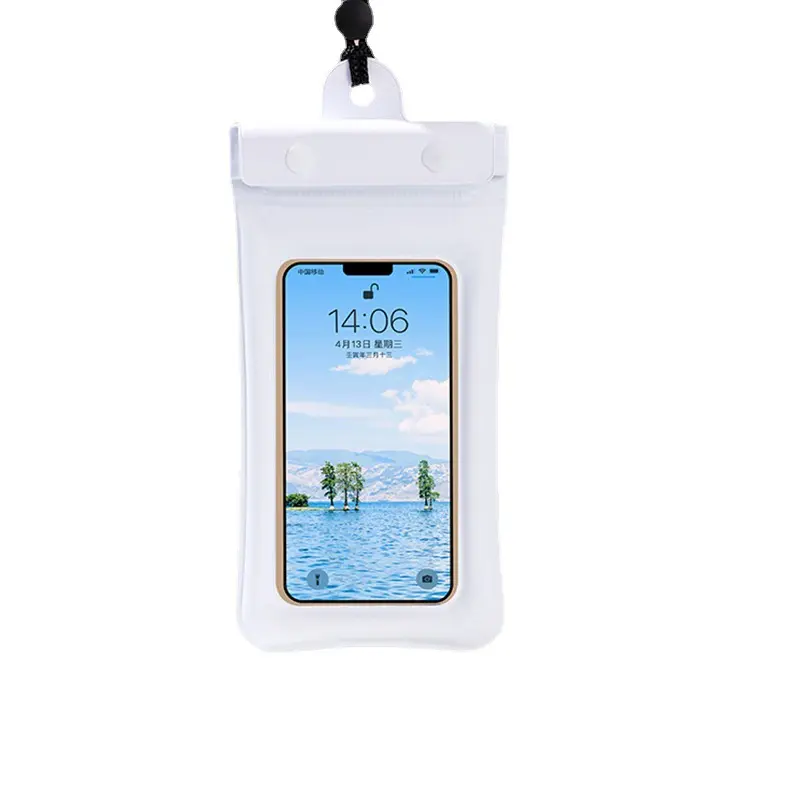 मोबाइल फोन सूखी बैग inflatable टच-स्क्रीन तैराकी पानी के नीचे फोटो सील बैग सूखी बैग