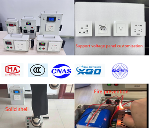 Generatore manuale a manovella per siti di concerti all'aperto che forniscono energia temporanea per piccole apparecchiature Audio e di illuminazione fonte di auto - Product Image 6