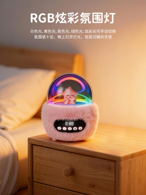 Factory Price  Mini for 5.0 Speaker Portable Plush Subwoofer Creative Cartoon Kids' Small Speaker 1000-2000mAh Battery 5W