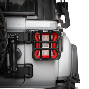 Lantsun OMU016 Copertura Fanale Posteriore in Alluminio e Magnesio per <span class=keywords><strong>Wrangler</strong></span> JL 2018+ 4XE Edizione EURO con Facile Installazione - Product Image 2