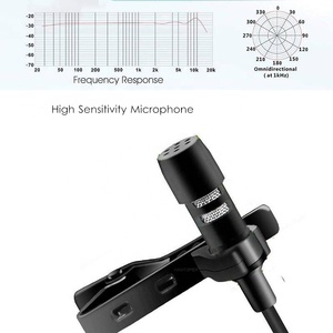 Xách Tay 3.5Mm Mini Lavalier Ve Áo Có Dây Microphone Kim Loại Clip Microfon Cho Nói & Âm Thanh Máy Tính Để Bàn Không Dây Thông Tin Liên Lạc - Product Image 4