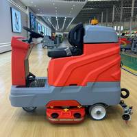 Machine de balayage de voirie électrique, équipement de nettoyage de sols industriels, haute efficacité, faible bruit, pour usine, atelier, parking