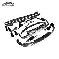 Kit carrosserie carbone style LD pour BMW X5M F95 (avant, diffuseur arrière, jupes latérales, spoiler, prises d'air) – Compatible pré-LCI
