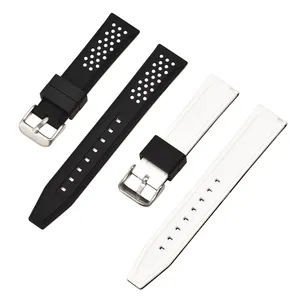 Wholesale Camouflage Silicone Watch Band Watch Strap For Man Women 20mm 22mm 24mm 26mm