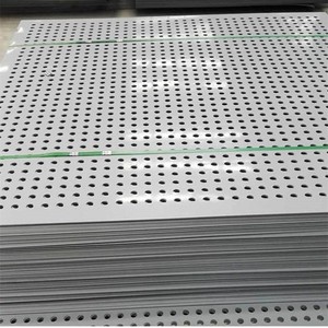 Stainless Steel Square Hole Perforated Mesh Sheet, Durable Building Material for Wall Panels, <b>Ceilings</b>, and Fencing - Product Image 3