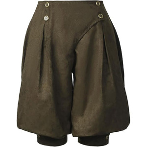 Pantalones Bombachos Medievales para Mujer, Pantalones Pirata, Disfraz de Cosplay Vikingo Renacentista, Disfraz Holgado de Jinete Campesino - Product Image 4