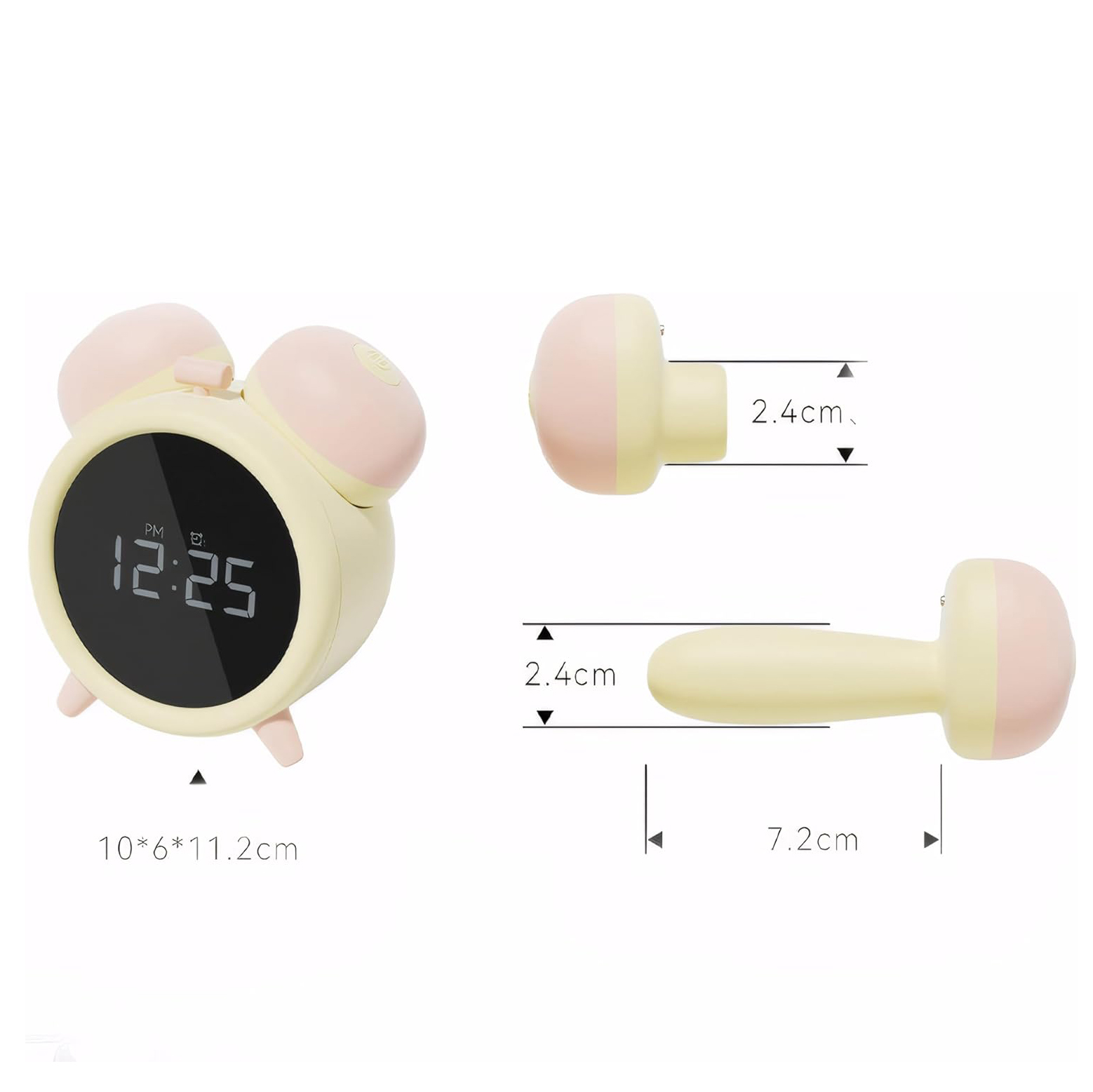 Erwachsenen-Sexspielzeug Wecker-Vibrator fr Frauen, 2-in-1  Klitoris-Stimulator G-Punkt-Vibrator, Sex-Neuheiten-Geschenke fr Frauen|  Alibaba.com