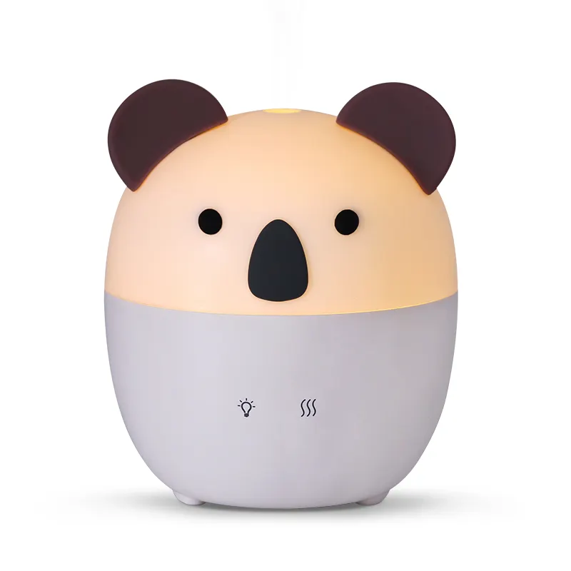 Diffuser Minyak Ultrasonik Hewan Koala Lucu 160Ml Desain Eksklusif Humidifier USB Anak-anak