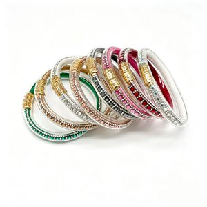 Hot Selling Shiny Rhinestone Bangle <b>Bracelets</b> Multi Color <b>Crystal</b> Wristband Summer Versatile Luxury Women Hand Jewelry - Product Image 1