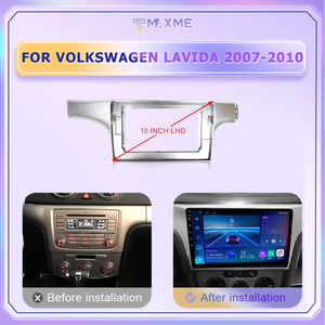 Maisimei venta al por mayor palisandro mate negro plata Color 9 pulgadas 10 pulgadas coche DVD marco para VOLKSWAGEN LAVIDA 2007 2010 2011 2012 <span class=keywords><strong>2019</strong></span> - Product Image 4
