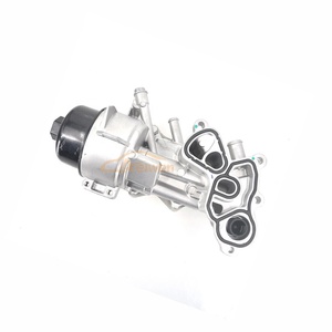 Aelwen Boîtier de filtre de refroidisseur <span class=keywords><strong>d</strong></span>'huile moteur pour Mini R55 R56 R57 R58 R59 Cooper pour <span class=keywords><strong>PEUGEOT</strong></span> 207 3008 OE 864374580 - Product Image 3