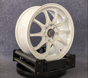 ล้อแม็กซ์ JDM สมรรถนะสูง ขนาด 15 นิ้ว รุ่น CE28 สีแดงแคนดี้ 8 ก้าน ดีไซน์คลาสสิก น้ำหนักเบาพิเศษ - Product Image 3